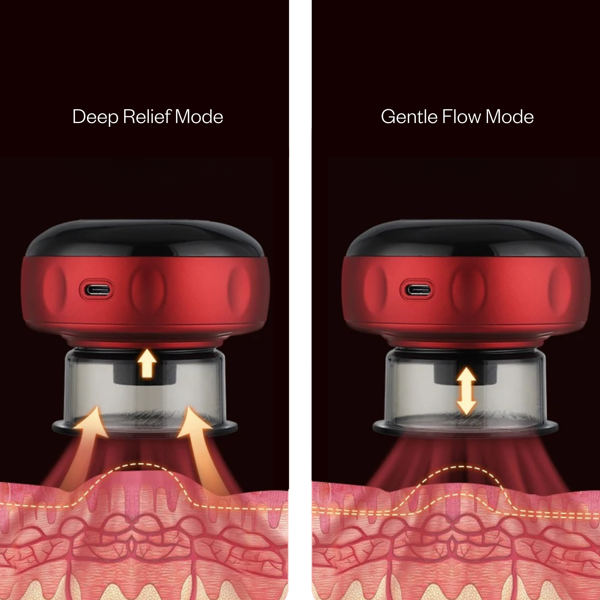 TWO MODES. ONE GOAL. FEEL BETTER, FASTER.
